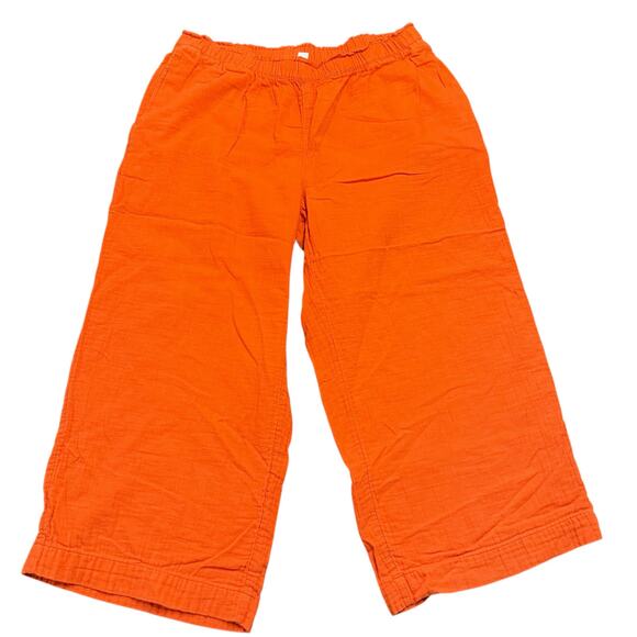 Old Navy Women’s red/orange high rise wide leg pants, Size XL - Picture 4 of 7